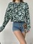 2 Iplik Crop Oversize Kadın Sweatshirt 1