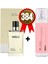 384 Kadın Parfüm Floral 50 Ml + No122 Kadın Bodymist 200 Ml Edt 1