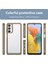 Samsung Galaxy M14 Için Şeffaf Pc Arka Tpu Tampon Telefon Kılıfı - Gri (Yurt Dışından) 4