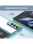 Samsung Galaxy Z Fold 3 5g Için Şeffaf Pc Arka Tpu Tampon Telefon Kılıfı - Turkuvaz (Yurt Dışından) 4