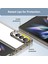 Samsung Galaxy Z Fold 3 5g Için Şeffaf Pc Arka Tpu Tampon Telefon Kılıfı - Gri (Yurt Dışından) 4