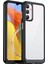Samsung Galaxy M14 Için Şeffaf Pc Arka Tpu Tampon Telefon Kılıfı - Siyah (Yurt Dışından) 1