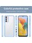 Samsung Galaxy M14 Için Şeffaf Pc Arka Tpu Tampon Telefon Kılıfı - Mavi (Yurt Dışından) 4