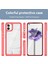Nothing Phone 1 Için Şeffaf Pc Arka Tpu Tampon Telefon Kılıfı - Kırmızı (Yurt Dışından) 2