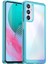 Samsung Galaxy M54 Için Şeffaf Pc Arka Tpu Tampon Telefon Kılıfı - Turkuvaz (Yurt Dışından) 1