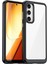Samsung Galaxy S23FE Için Şeffaf Pc Arka Tpu Tampon Telefon Kılıfı - Siyah (Yurt Dışından) 1