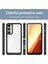Samsung Galaxy S23FE Için Şeffaf Pc Arka Tpu Tampon Telefon Kılıfı - Siyah (Yurt Dışından) 2