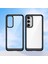 Samsung Galaxy S23FE Için Şeffaf Pc Arka Tpu Tampon Telefon Kılıfı - Siyah (Yurt Dışından) 3