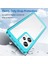 Xiaomi Redmi Note 12 Pro+ Için Şeffaf Pc Arka Tpu Tampon Telefon Kılıfı - Turkuvaz (Yurt Dışından) 5