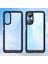 Oppo A58 Için Şeffaf Pc Arka Tpu Tampon Telefon Kılıfı - Siyah (Yurt Dışından) 2