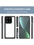Xiaomi 13 Pro Için Şeffaf Pc Arka Tpu Tampon Telefon Kılıfı - Siyah (Yurt Dışından) 2