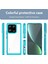 Xiaomi 13 Pro Için Şeffaf Pc Arka Tpu Tampon Telefon Kılıfı - Turkuvaz (Yurt Dışından) 2