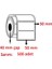 Eko Termal Barkod Etiketı 30X50 20 Rulo 10.000 ADETTIR (1rulo 500 Sarım) (Termaldir) 2