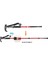 Siyah Düz Tutamak Stili Anti Şok Trekking Pole Ultralight Bastonlar Ayarlanabilir Yürüyüş Bastonları Nordic Yürüyüş Sopaları Için Teleskopik Koltuk Değneği (Yurt Dışından) 4