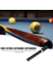 Siyah Stil Bilardo Istaka Uzatma ve Snooker Bilardo Bilardo Istakası Abs Teleskopik Uzatma Butt Çubuk Sopa Bilardo Aksesuarları (Yurt Dışından) 2