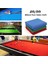 Mavi Stil 9ft 1 Adet 8ftft Profesyonel Bilardo Masa Örtüsü Düz Renk Ingilizce Bilardo Örtüsü Snooker Aksesuarları (Yurt Dışından) 2
