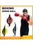 Kırmızı Stil Yüksek Li Pu Boks Topu Armut Boks Torbası Şişme Refleks Hız Topları Fitness Eğitimi Çift Uçlu Boks Hız Topu (Yurt Dışından) 3