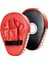 Tüm Kırmızı Stil Urved Boks Muay Thai El Hedefi Sanda Eğitimi Kalınlaşmış Depreme Dayanıklı Kavisli Bölme Pu Beş Parmaklı El Hedefi (Yurt Dışından) 3