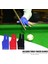 Mavi Stil Ooker Bilardo Eldiven Nakış Bilardo Eldiven Sol El Üç Parmak Pürüzsüz Biliardo Billar Guanti Bilardo Aksesuarları (Yurt Dışından) 4