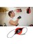 Kırmızı Stil Hız Topu Fitness Boks Armut Pu Boks Topu Şişme Muay Thai Döner Punch Torba Egzersiz Refleks Hız Eğitimi Droer (Yurt Dışından) 3