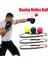 Tenis Sarı Stil Unching Speed ​​boxing Çeviklik Eğitimi Için Taşınabilir Lastik Top Ter Bandı Fitness Ekipmanları ile Reaksiyon (Yurt Dışından) 2