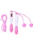 Açık Pembe Çift Kullanımlı Stil Sayaçlı Akülü Atlama Ipleri Dijital Atlama Akıllı Atlama Ipi 4 Modlu Fitness Vücut Geliştirme Fitness Için Egzersiz Ipi (Yurt Dışından) 1