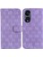 Telefon Kılıfı Için Oppo Oppo 8t 5g Kickstand Çift 8 Kabartmalı Pu Deri Kart (Yurt Dışından) 1