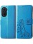 Huawei Nova 10 Için Kılıf Kısa Kayış Deri Kılıf Dört Yapraklı Yonca Flip (Yurt Dışından) 1