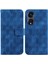 Telefon Kılıfı Için Oppo Oppo 8t 5g Kickstand Çift 8 Kabartmalı Pu Deri Kart (Yurt Dışından) 1