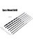 7 Adet x Uzun Ahşap Matkap Ucu Seti 4mm 5mm 6mm 7mm 8mm 10MM 12MM x 300MM Brad Noktası (Yurt Dışından) 1