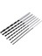 7 Adet x Uzun Ahşap Matkap Ucu Seti 4mm 5mm 6mm 7mm 8mm 10MM 12MM x 300MM Brad Noktası (Yurt Dışından) 3