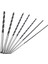 7 Adet x Uzun Ahşap Matkap Ucu Seti 4mm 5mm 6mm 7mm 8mm 10MM 12MM x 300MM Brad Noktası (Yurt Dışından) 5