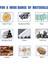 Ncanruı Tungsten Karbür Çapak Çift Kesim Döner Takım Kalıp Öğütücü Uçları, 1/4 Inç Şaft, Ahşap Oyma, Metal Işleme, Taşlama Için (Yurt Dışından) 2