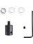 Effetool 3.17/4/5/6/8mm Delik M6 Konu Tezgah Testere Bağlantı Kolu Mikro Matkap Motoru Bağlantı Şaftı-8mm (Yurt Dışından) 3