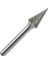 Tungsten Caide Çapak Sivri Koni Şekli Çift Kesim Döner Çapak Dosyası 70X12MM 1/4 Inç Şaft Çapı ile (Yurt Dışından) 5