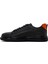 Erkek Haki Bağcıklı Deri Sneaker 2