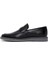 Erkek Siyah Deri Casual Loafer 2