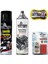 Susuz Motor Temizleyici + Lastik Parlatıcı + Torpido Parlatıcı Süt Silikon + Sünger - 4 Parça 1