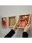 Yapışkanlı Sök-Tak Klasik Ahşap Görünümlü Kare Çerçeve - 3'lü Paket 21X21CM 1