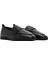 Kadın Siyah Deri Maskülen Loafer 3