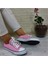 554 Pembe Kısa Unisex Sneaker Keten Spor Ayakkabı 1