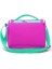 Kids Su Yeşili Neon Pembe Flamingo Desenli Thermo Beslenme Çantası 11804 3