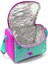 Kids Su Yeşili Neon Pembe Flamingo Desenli Thermo Beslenme Çantası 11804 4