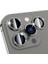 Apple iPhone 15 Pro Uyumlu Kamera Koruyucu Taşlı Cam Lens Mercek Koruyucu 3