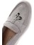 Kadın Gri Süet Deri Comfort Loafer 2