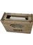 Ahşap Modem Saklama Kutusu Çift Yüz Mdf Meşe Formlu 18X25X9 cm 5