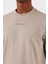 Pamuklu Bisiklet Yaka Regular Fit T Shirt Erkek T Shirt 3D1TC8 1jtkz 01M5 4