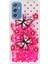 Samsung Galaxy A05S 4g Tpu sı Boşlu Boşlu Desi Sıvı Quicksand Cover Red Kelebekler Telefon Kılıfı (Yurt Dışından) 1