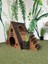 Kahverengi Siyah Bungalov Kedi Evi, Bungalov Kedi Yuvası, Kedi Evi, Kedi Yuvası, Kedi Oyun Alanı 3
