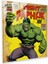 Marvel Incredible Hulk Vintage Cam Baskı - Marvel, Vintage Çizgi Roman Kapağı, Duvar Süslemesi, Incredible Hulk, 30X30 1